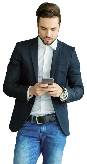 Person using Vira app